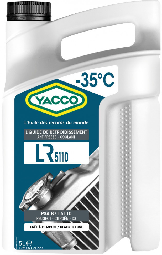 Антифриз YACCO LR 5110 (5 L)